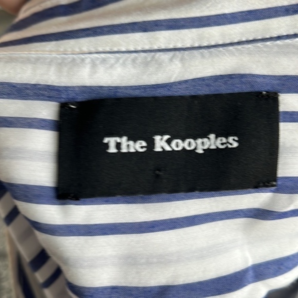 The Kooples long sleeve striped button down shirt - Picture 8 of 9